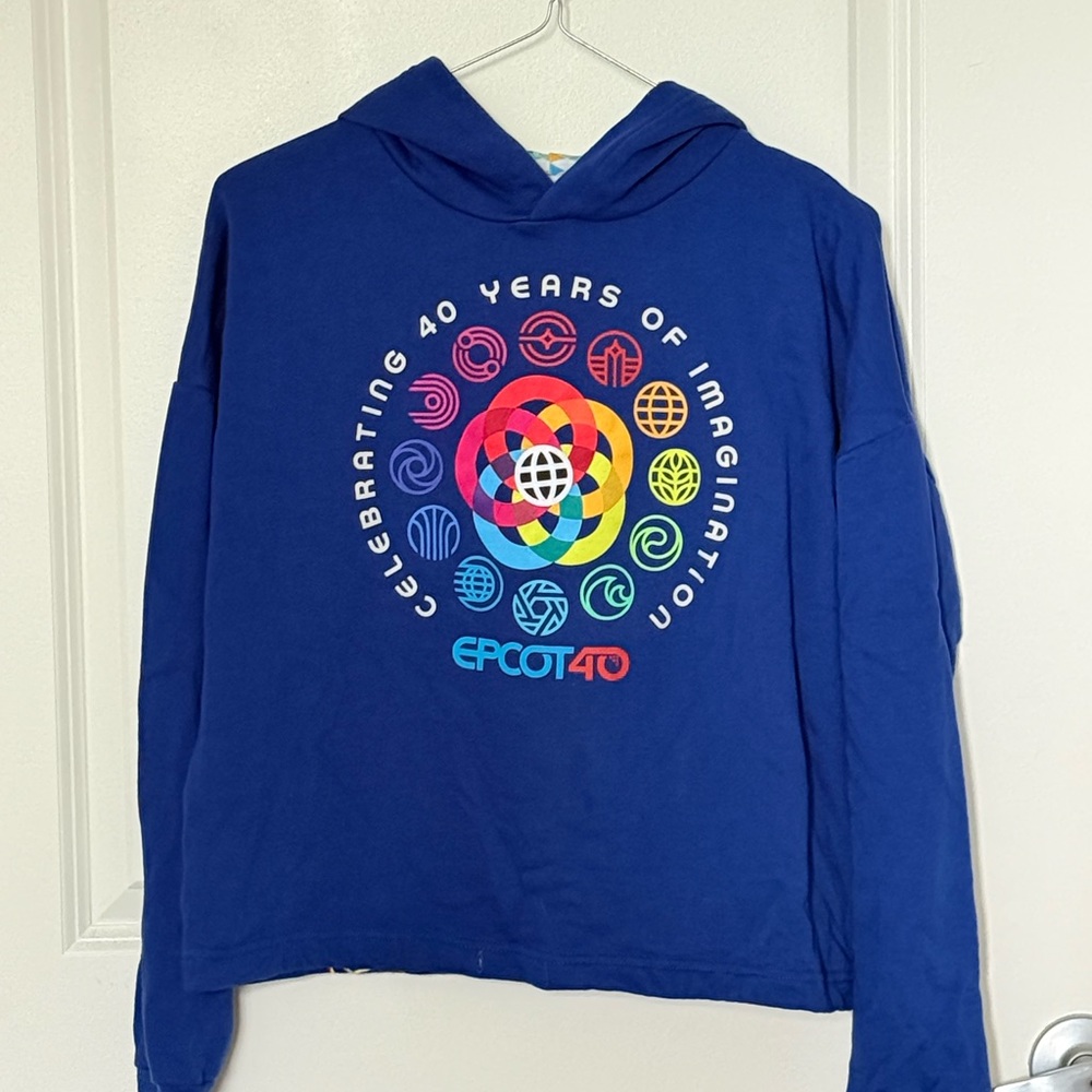 Disney Epcot 40th Anniversary hoodie